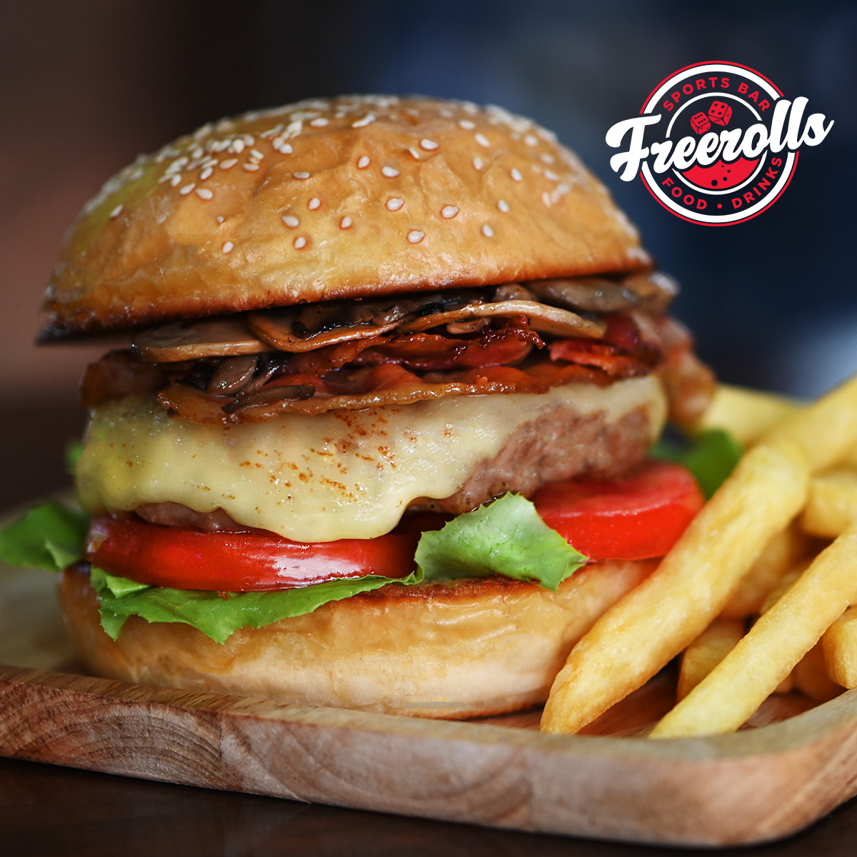 Delicious burgers in Chiang Mai