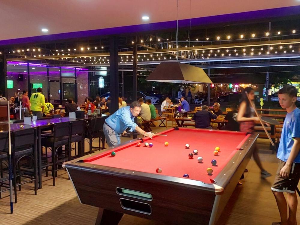 Enjoy a magical evening at the Riverside Bar