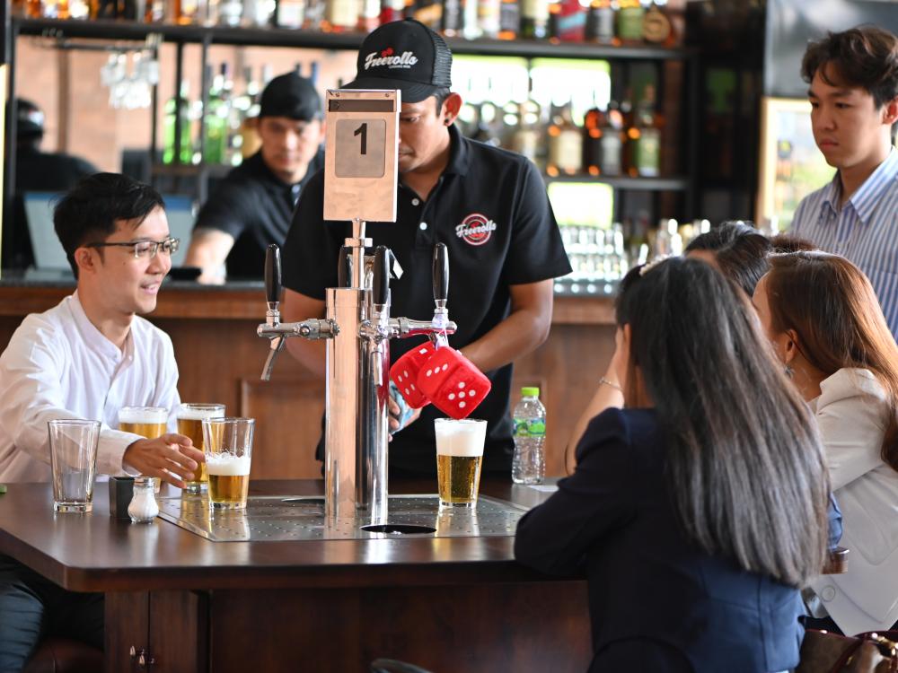 Enjoy delicious Thai cuisine amidst natural surroundings