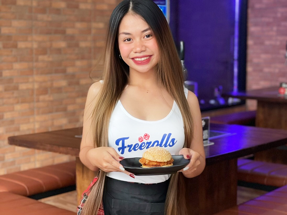 Friendly servers provide attentive and efficient service