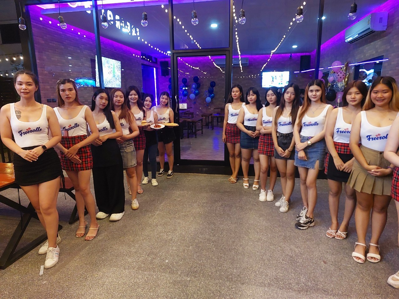 Our chiang mai girls who work at freerolls