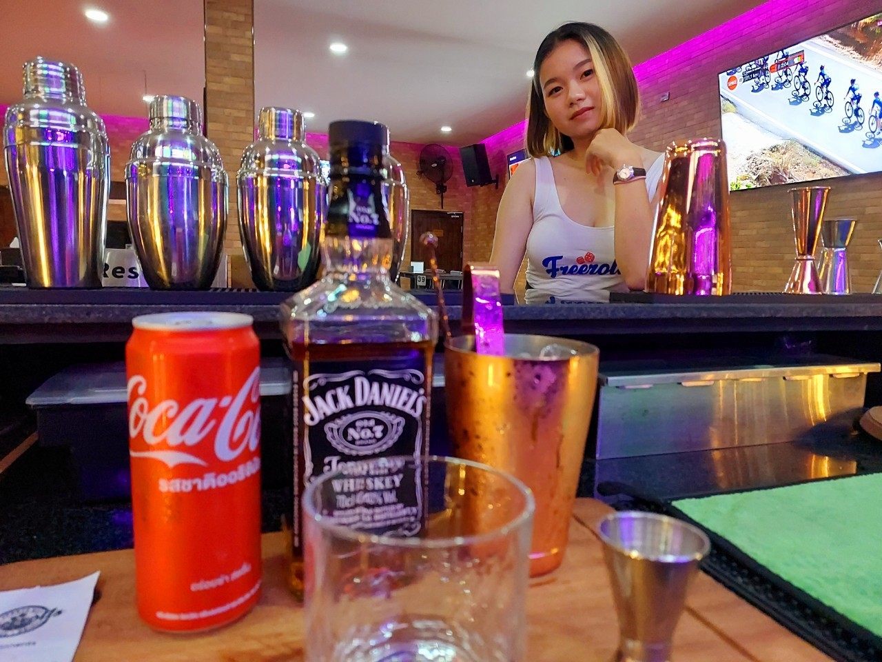 Sip a refreshing beer at a riverside tavern