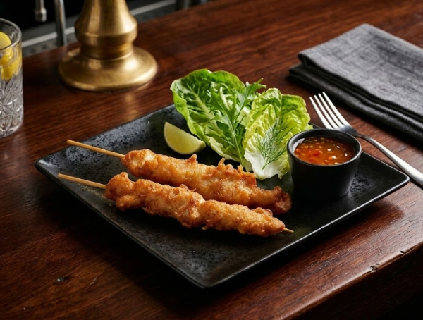 サワースイート酥脆鸡肉串