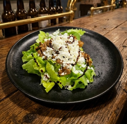 Pork Steak Feta Salad