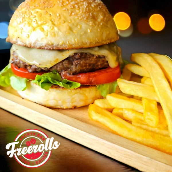 ビーフチーズバーガー