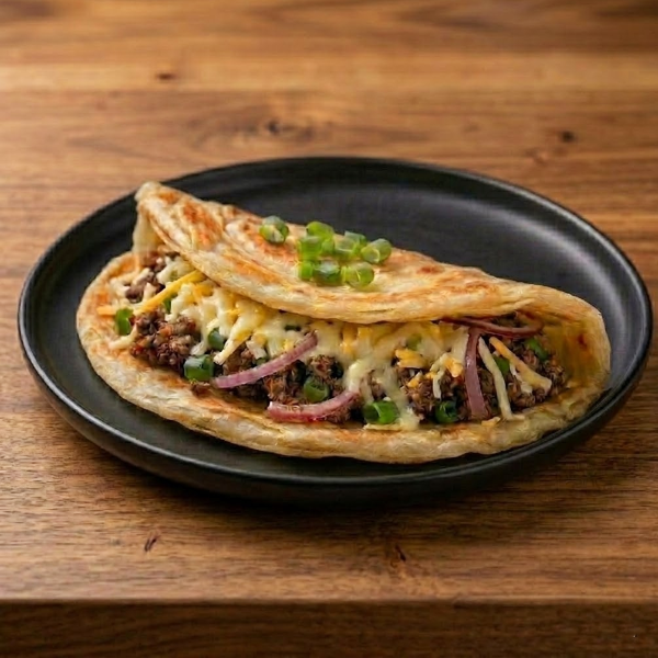 チーズ入りロティ・ラーブ・ニュア