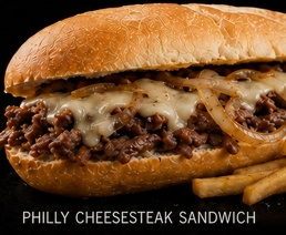 フィリー CHEESE steak sandwich